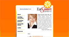 Desktop Screenshot of eatsmartnutritionco.com